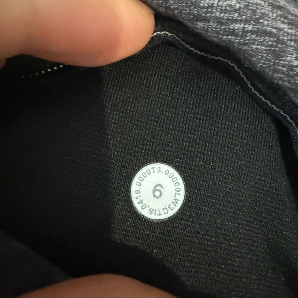 Lululemon Warm Stabilizer 1/2 Zip Hoodie Incognito Camo HTR Black